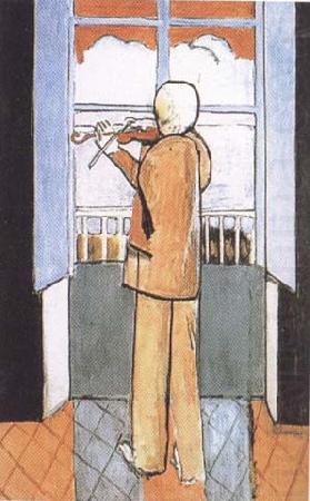 Villin Player at the Window (mk35), Henri Matisse